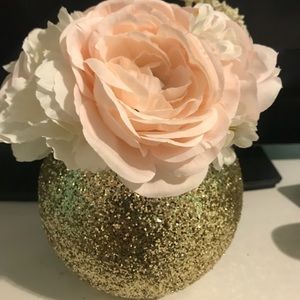 Handmade floral centerpiece/decorative vase